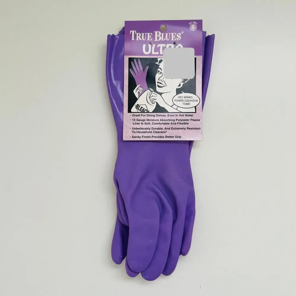 TRUE BLUES Ultra Lavender Household Gloves - S